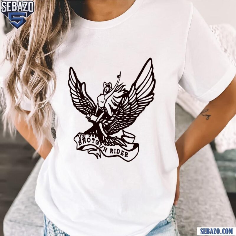 Shotgun Rider Beyonce Eagle Riding Cowboy Carter Tour Shirt t-shirt