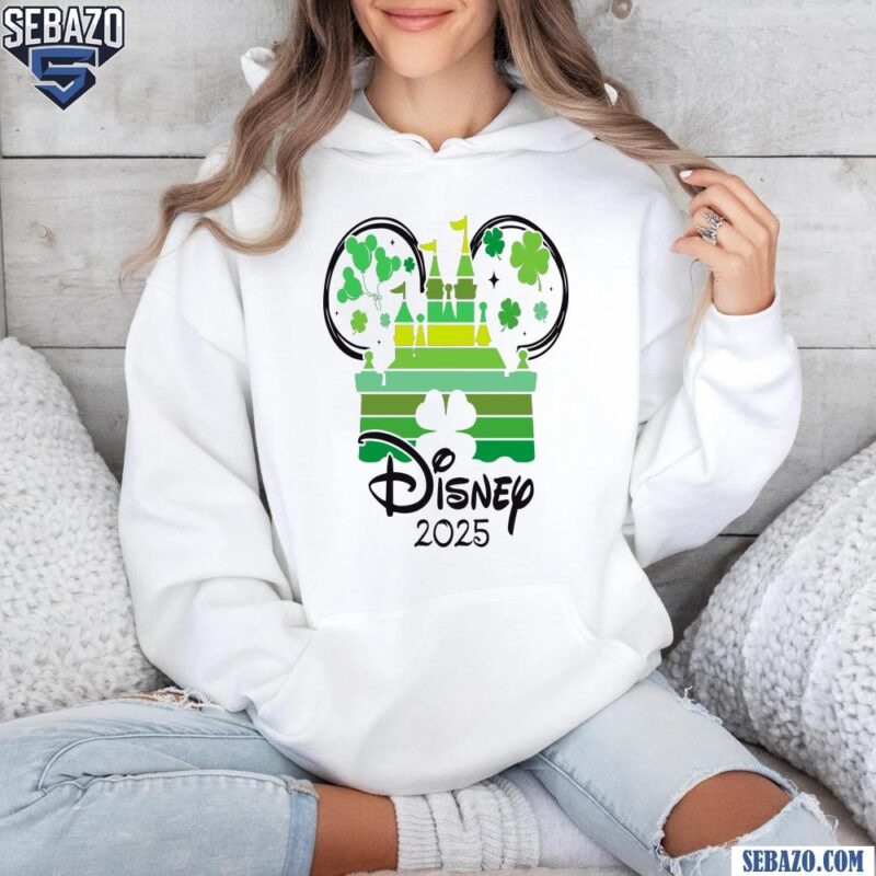 St Patricks Day Disney 2025 Shamrock Magical Kingdom Shirt hoodie