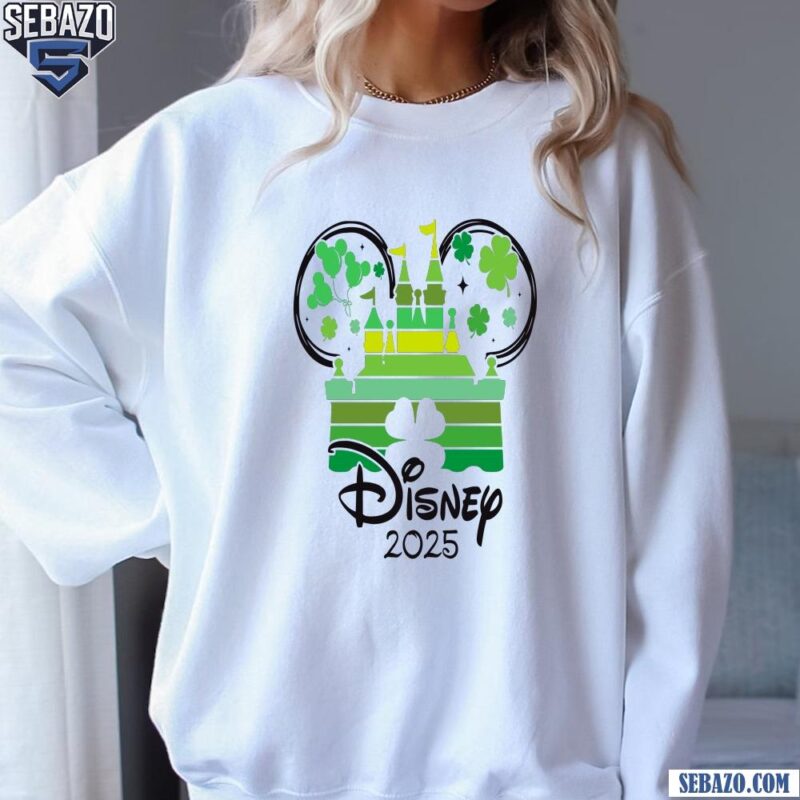 St Patricks Day Disney 2025 Shamrock Magical Kingdom Shirt sweatshirt