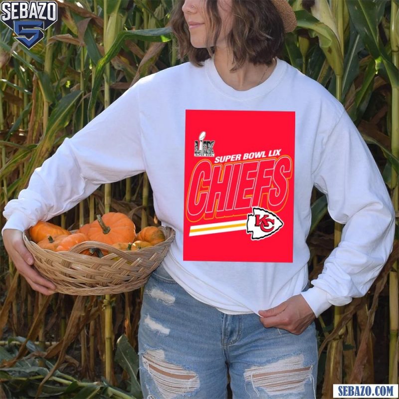 Super Bowl LIX Chiefs Logo Shirt long sleeved