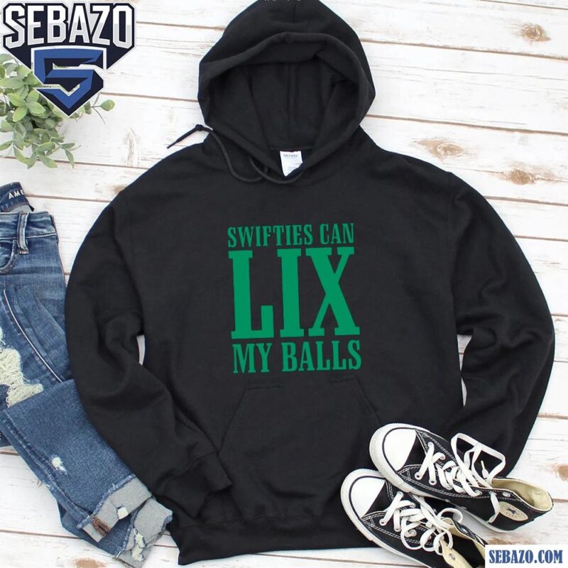 Swifties Can Lix My Balls Funny Cj Gardner Johnson Shirt hoodie