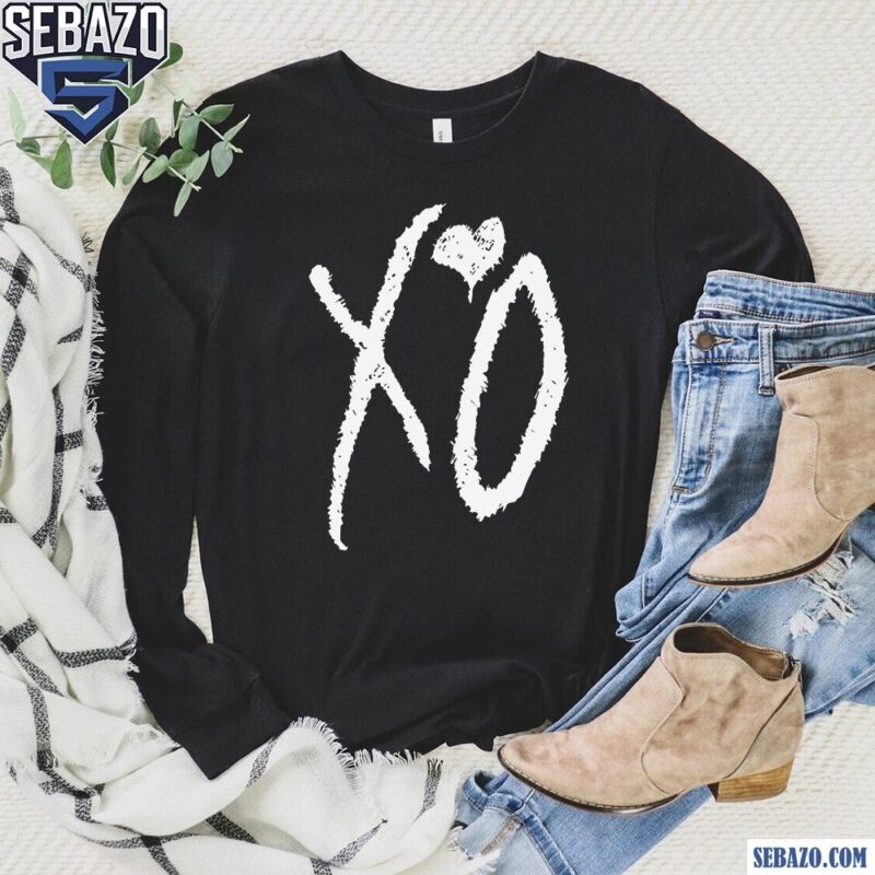 The Weekend X O Heart Shirt long sleeved