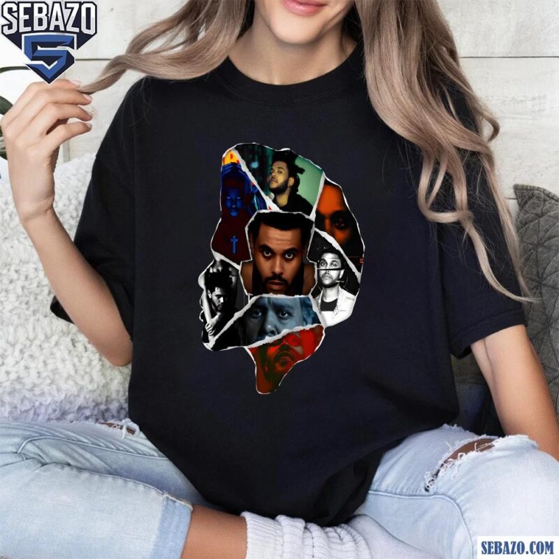 The Weeknd Albums Head Shirt t-shirt