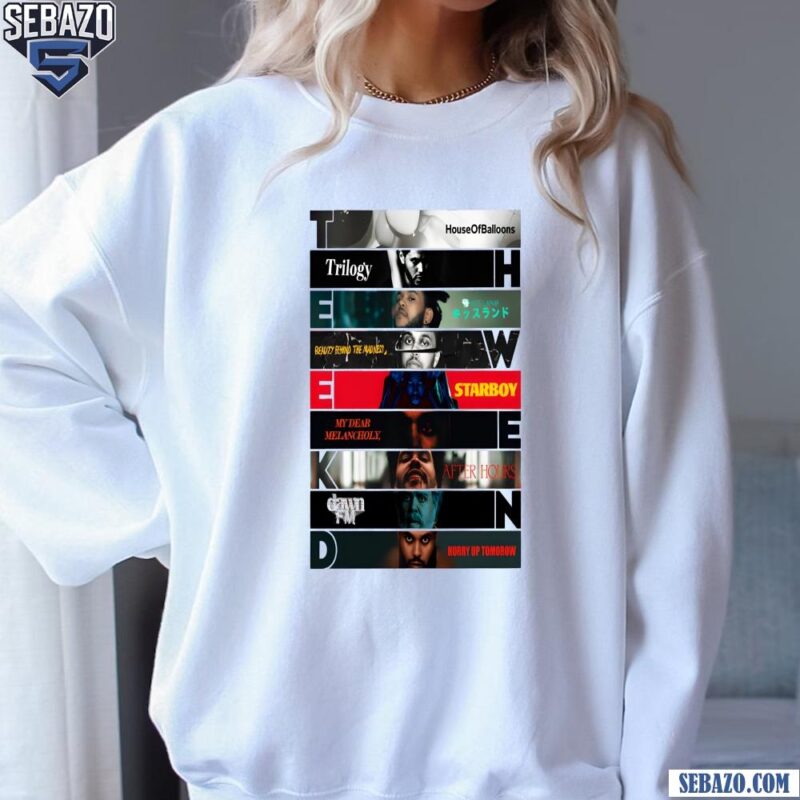 The Weeknd Alphabet Album Shirt sweatshirt