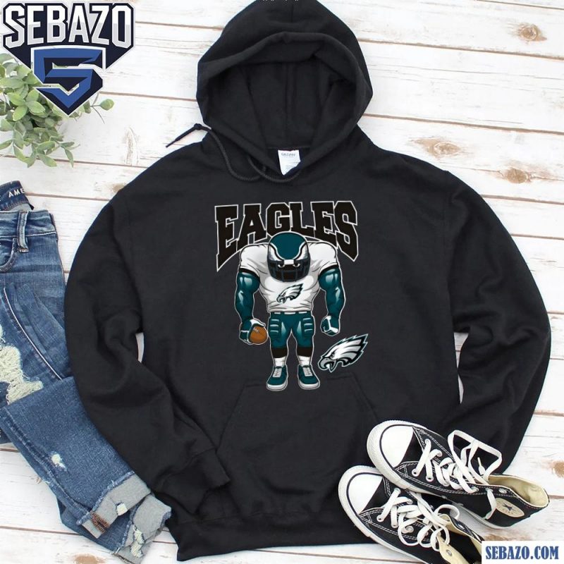 Toddler Midnight Green Philadelphia Eagles Brute Squad Shirt hoodie