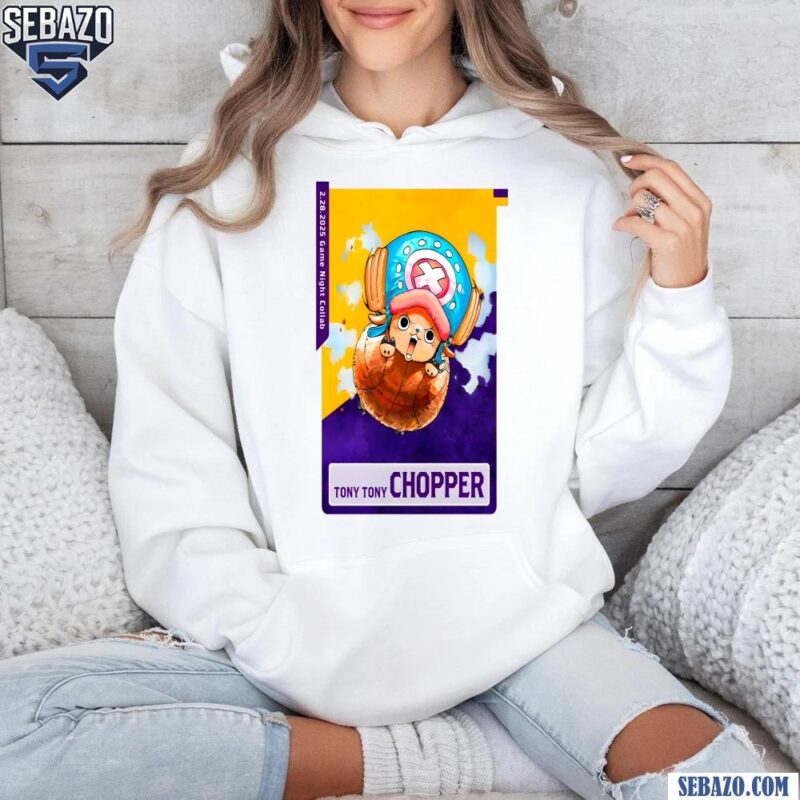 Tony Tony Chopper Los Angeles Lakers X One Piece Shirt hoodie