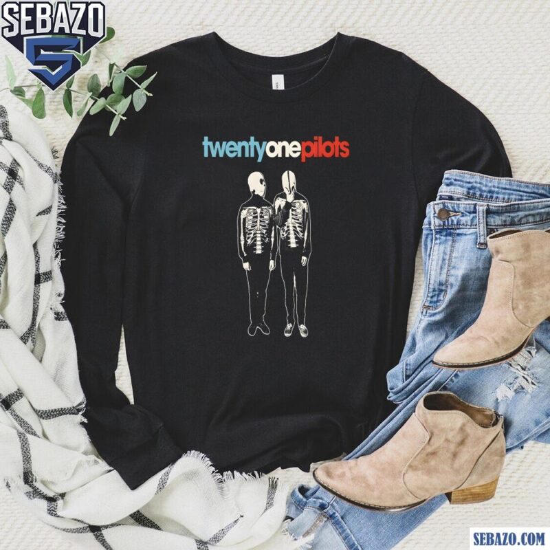 Twenty One Pilots Skeleton Shirt long sleeved