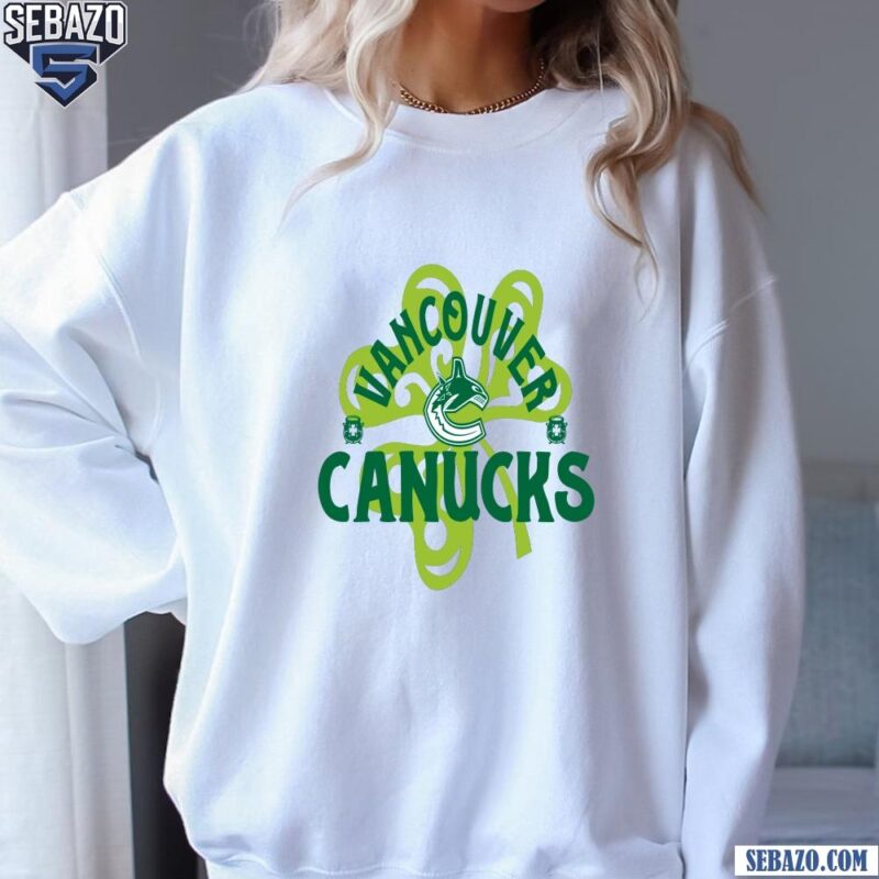 Vancouver Canucks St Patricks Day Richmond Shamrock Shirt sweatshirt