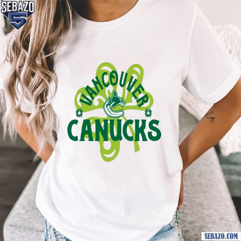 Vancouver Canucks St Patricks Day Richmond Shamrock Shirt t-shirt