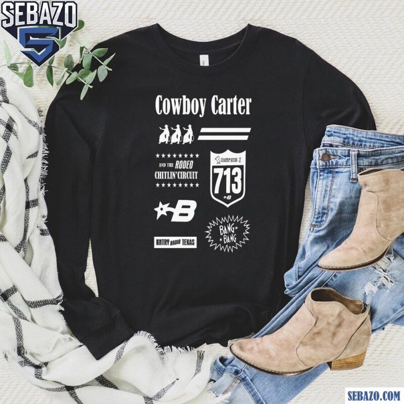 Vintage Beyonce Cowboy Carter And The Rodeo Chitlin Circuit Shirt long sleeved