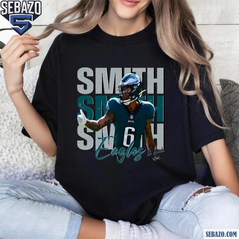 Vintage DeVonta Smith 6 Philadelphia Eagles Football Players Shirt t-shirt