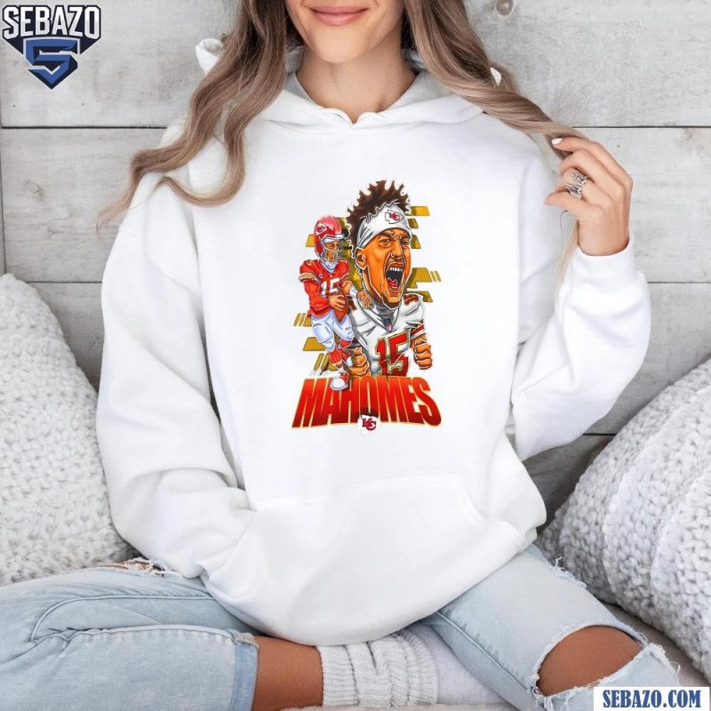 Vintage Funny Patrick Mahomes 15 Kansas City Chiefs Football Shirt hoodie