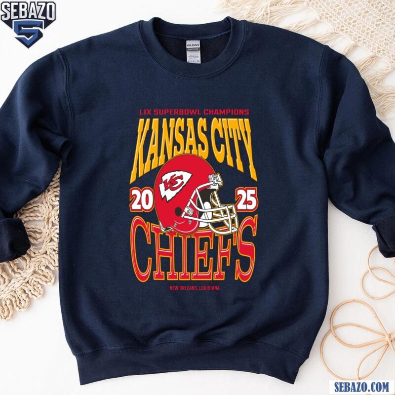 Vintage LIX Super Bowl Champions 2025 New Orleans Kansas City Chiefs Shirt sweatshirt