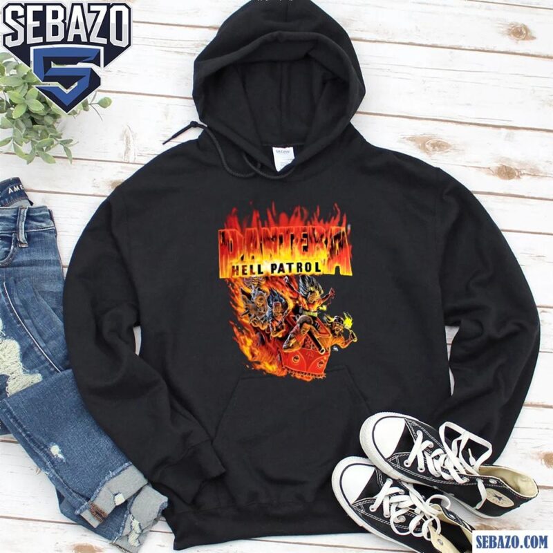Vintage Pantera Hell Patrol Shirt hoodie