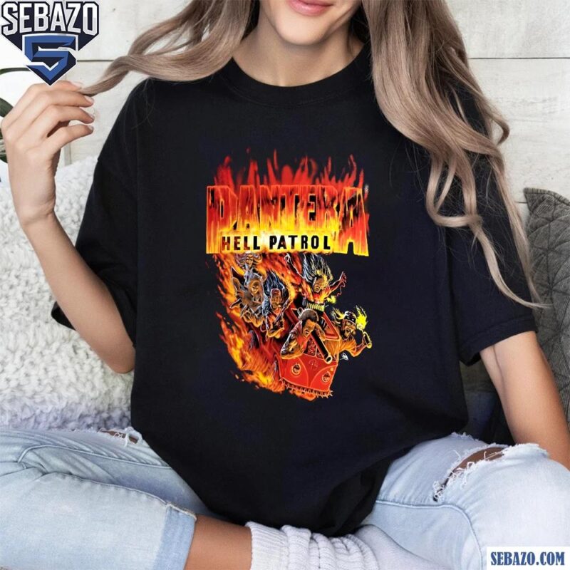 Vintage Pantera Hell Patrol Shirt t-shirt