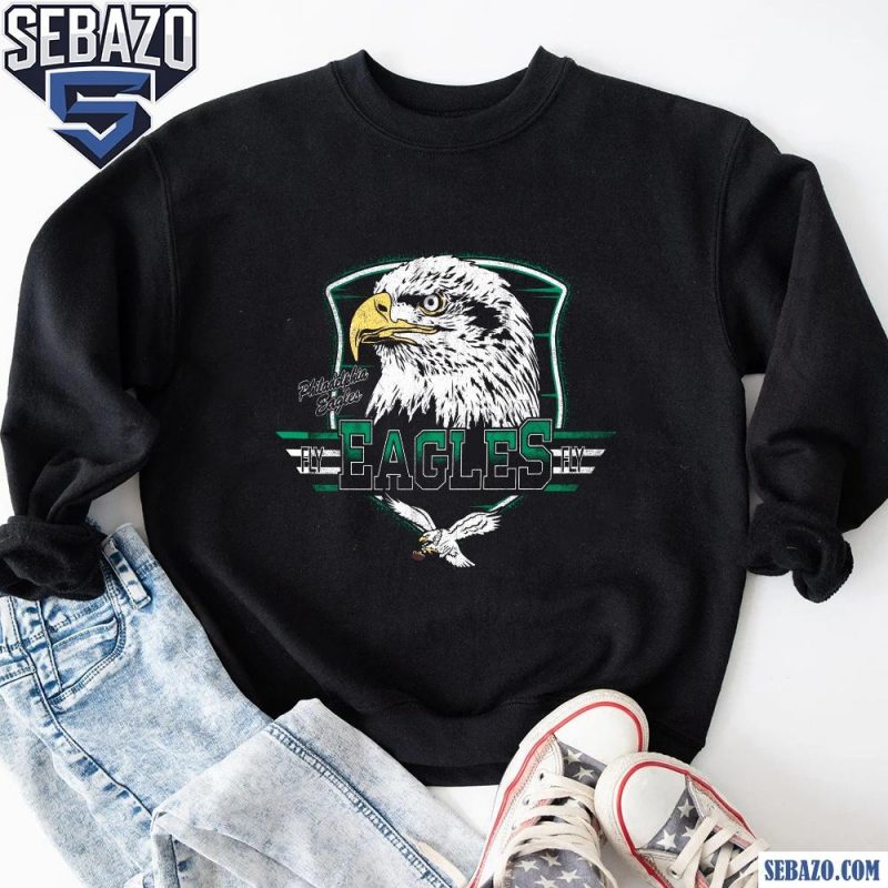 Vintage Philadelphia Eagles Fly Eagles Fly Historic Regional Shirt sweatshirt