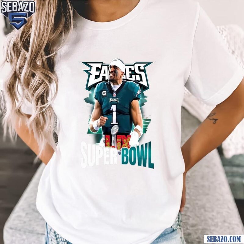 Vintage Philadelphia Eagles Jalen Hurts Super Bowl LIX MVP Shirt t-shirt