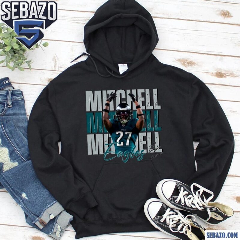 Vintage Quinyon Mitchell 33 Philadelphia Eagles Football Players Shirt hoodie