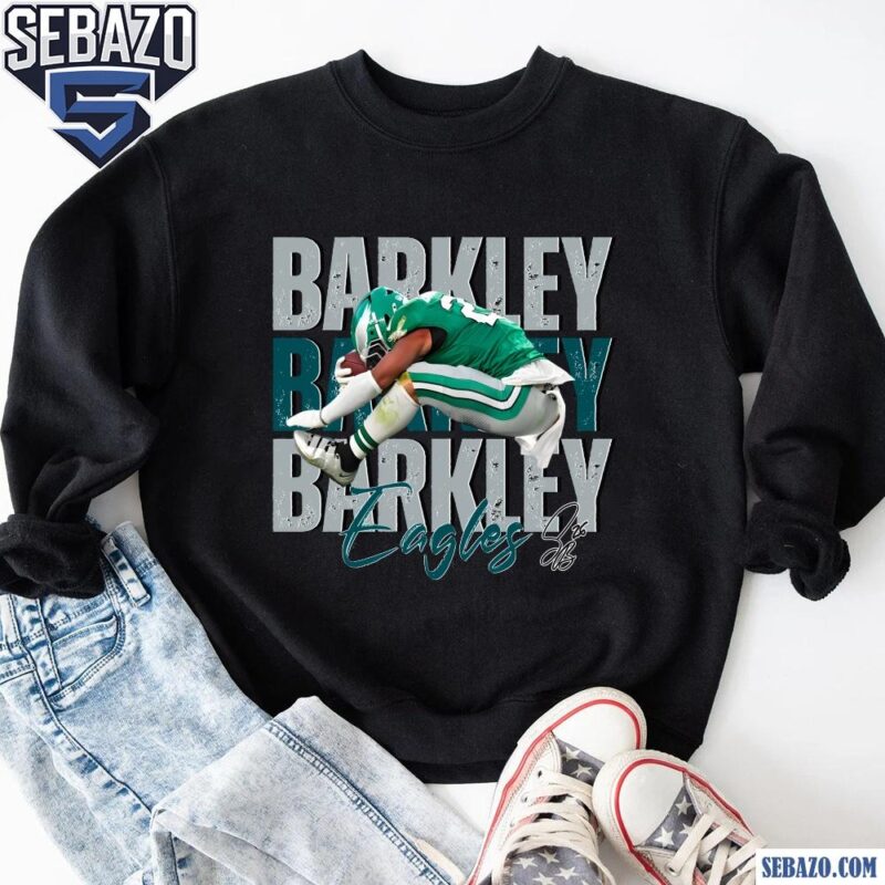 Vintage Saquon Barkley 26 Philadelphia Eagles Football Players Shirt sweatshirt