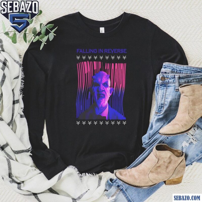 Watch The World Burn Monster Falling In Reverse Shirt long sleeved