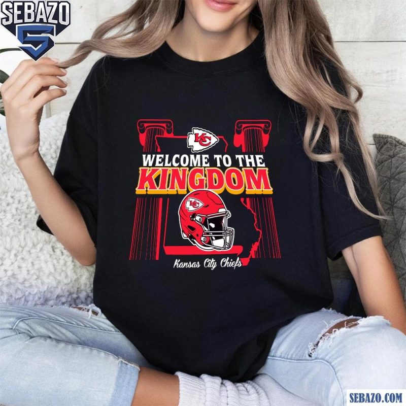 Welcome To The Kingdom Kansas City Chiefs Helmet Shirt t-shirt