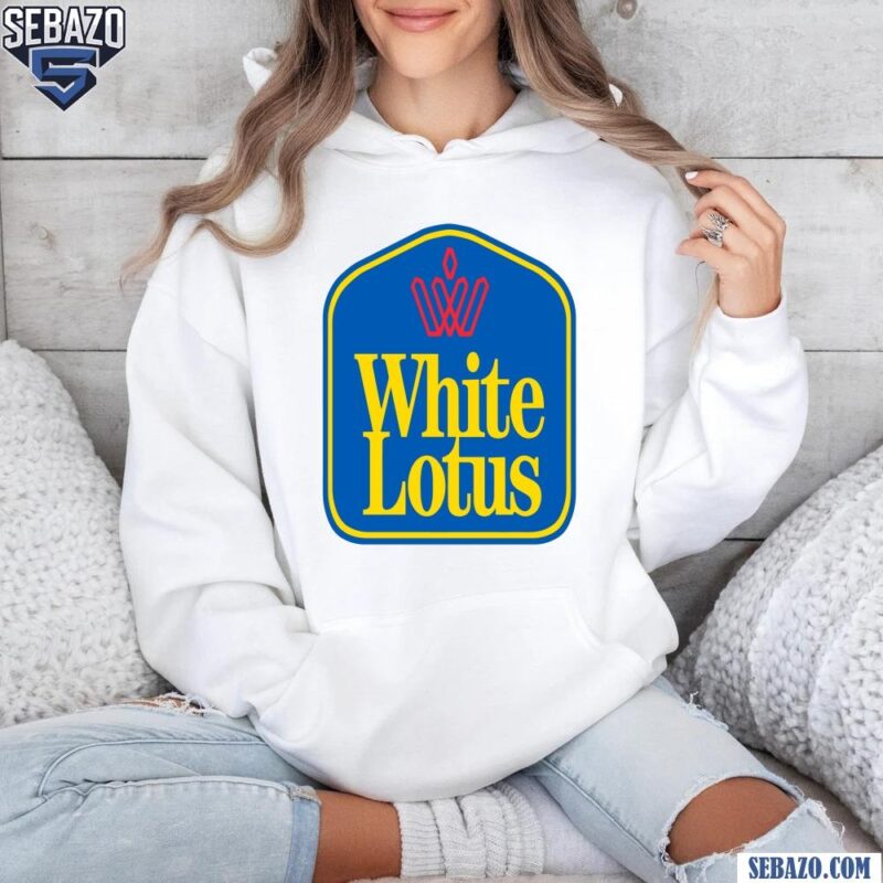 White Lotus Hotel Logo Shirt hoodie
