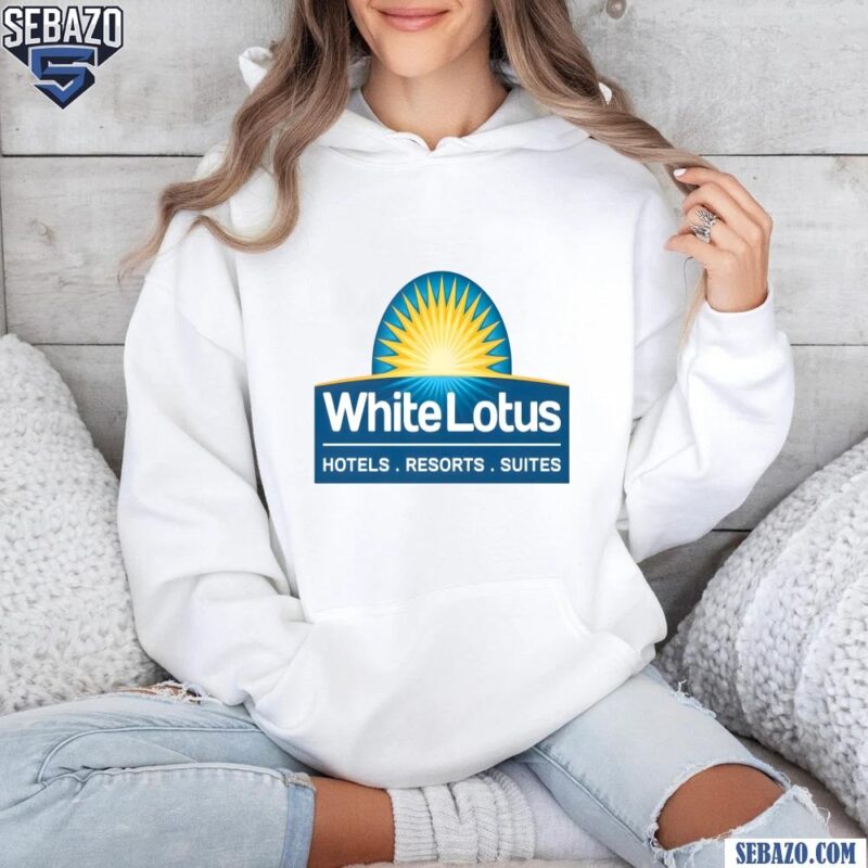 White Lotus Hotels Resorts Suites Logo Shirt hoodie