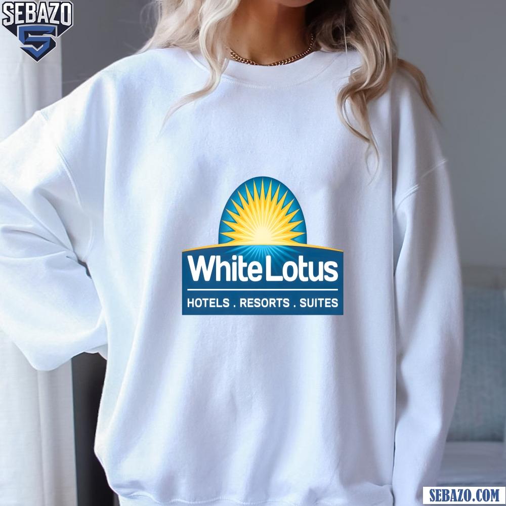 White Lotus Hotels Resorts Suites Logo Shirt