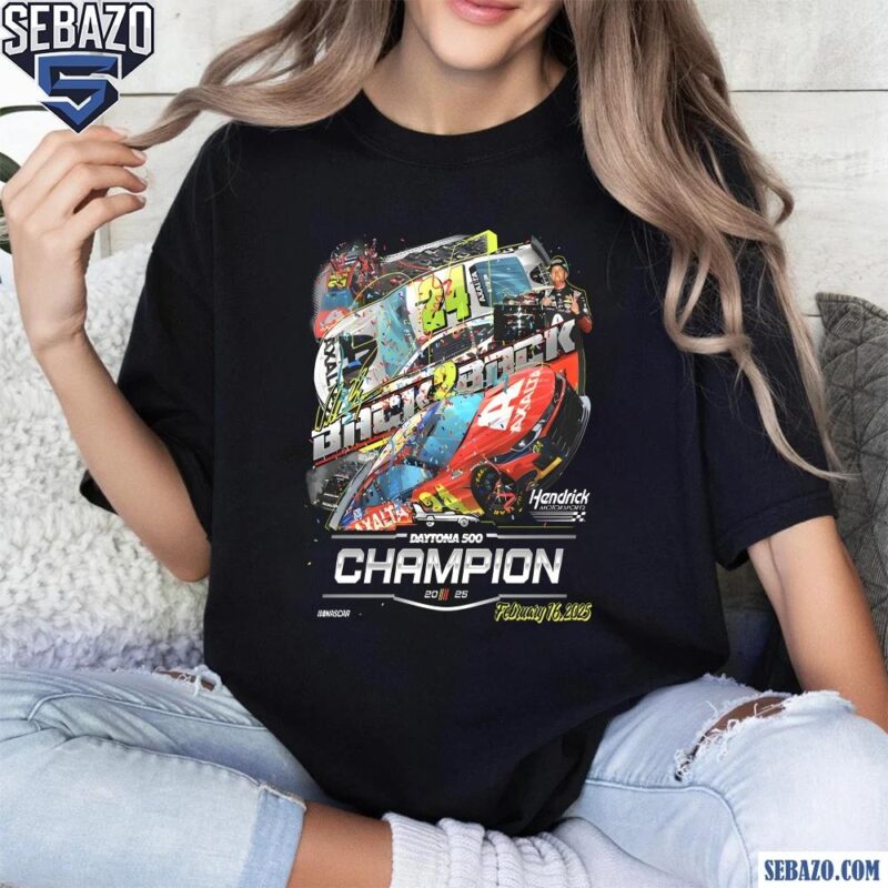 William Byron Daytona 500 Champion Axalta Back To Back Shirt t-shirt