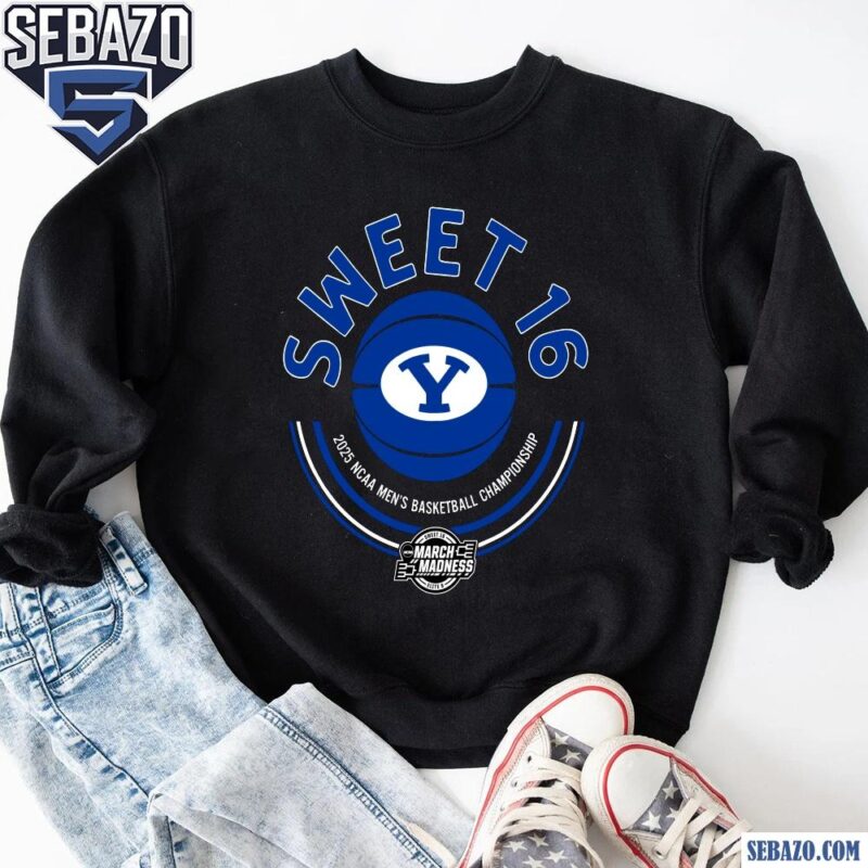 2025 Sweet Sixteen Byu Cougars Basketball Shirt sweatshirt