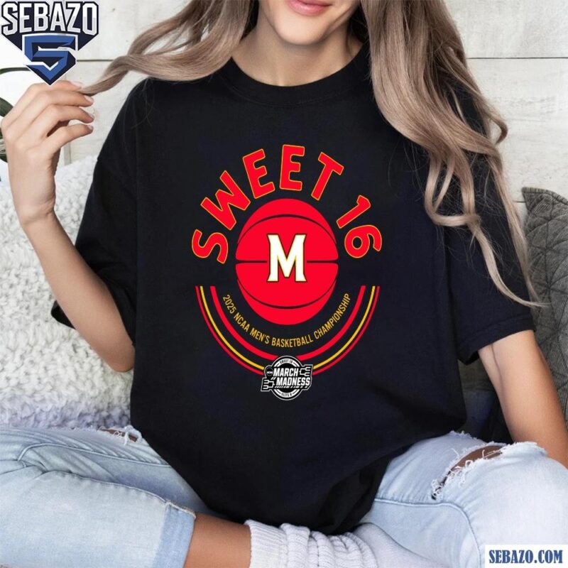 2025 Sweet Sixteen Maryland Terrapins Basketball Shirt t-shirt