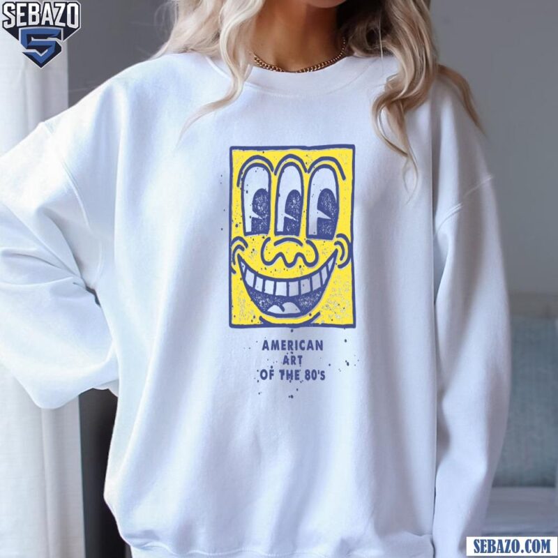 80S American Art Radiant Smile Shirt sweatshirt