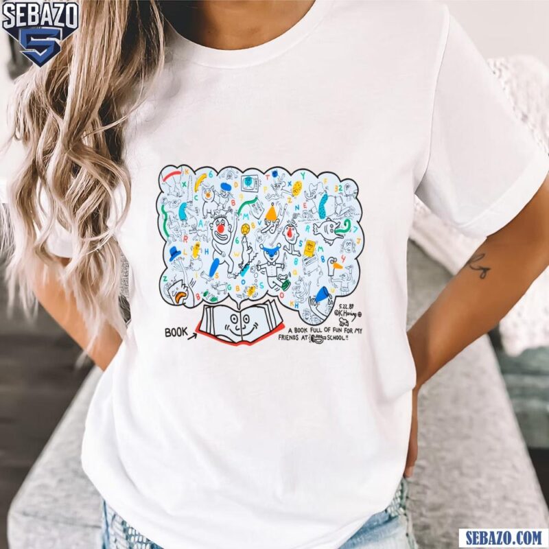 A Book Full Of Fun For My Friends At School Shirt t-shirt