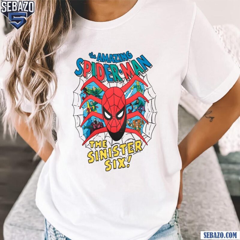 Amazing Spider Man The Sinister Six Mavel Comics Shirt t-shirt