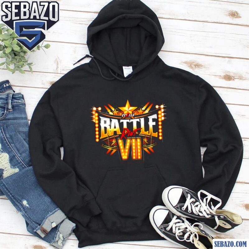 Battle Riot Vii Logo Major League Wrestling Shirt hoodie