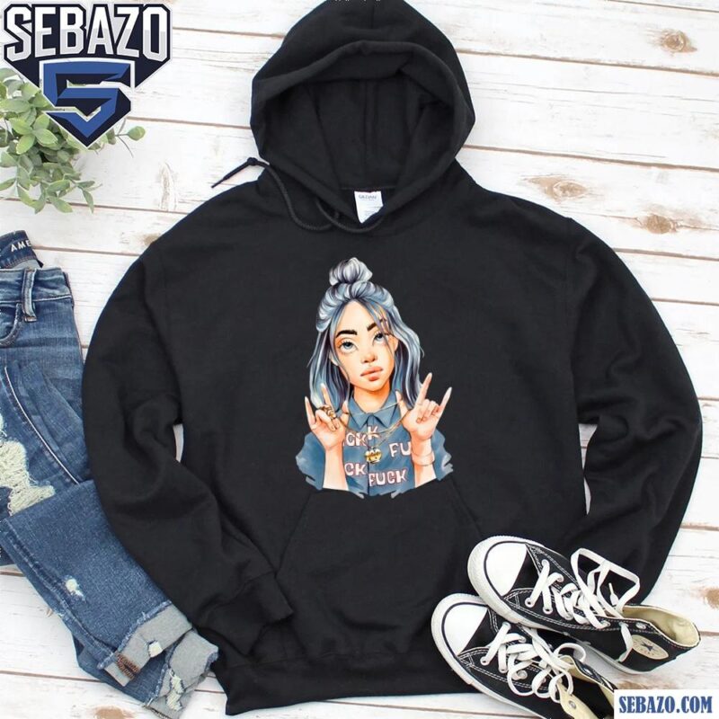 Billy Eilish Paints Pop Art Shirt hoodie