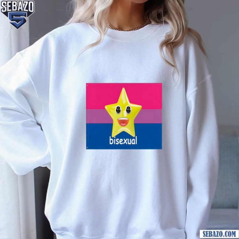 Bisexual Star Flag Shirt sweatshirt