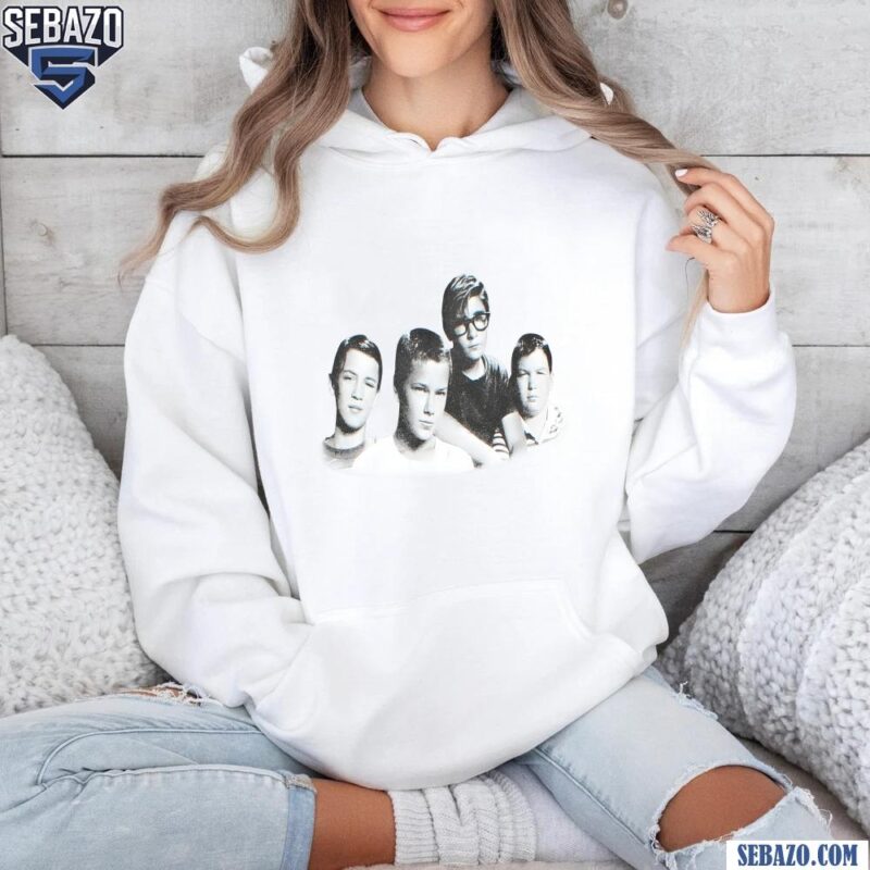 Black And White Stand By Me Coming Of Age Adventure 1986 Shirt hoodie