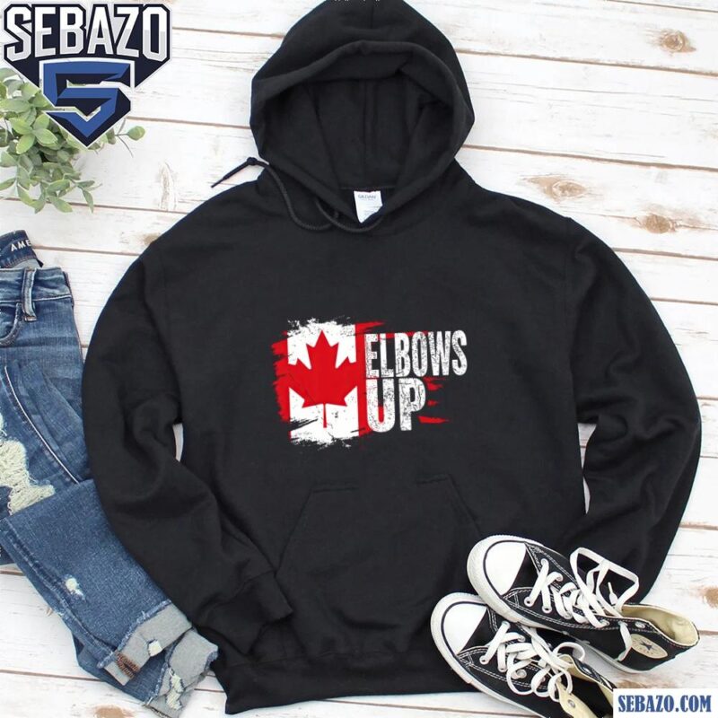 Canadian Pride Elbows Up True North Strong And Free Shirt hoodie