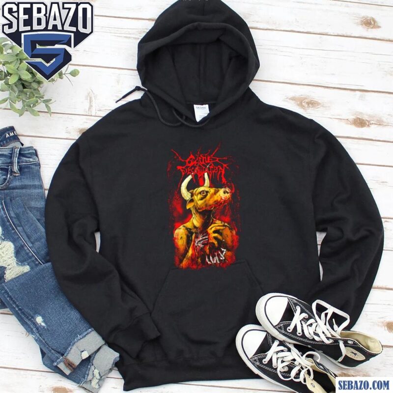 Cattle Decapitation Minotaur Shirt hoodie