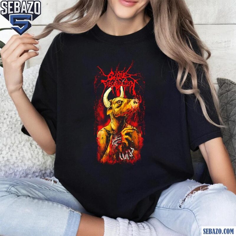Cattle Decapitation Minotaur Shirt t-shirt