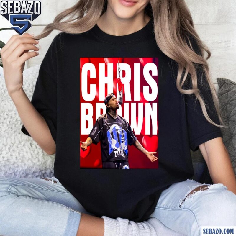 Chris Brown Concert Shirt t-shirt
