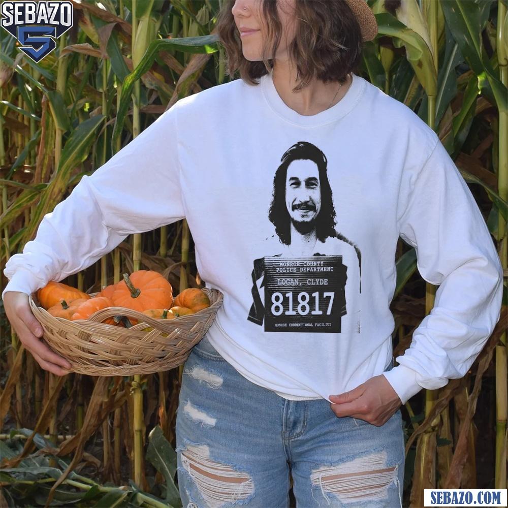 Clyde Logan Mugshot Logan Lucky Shirt