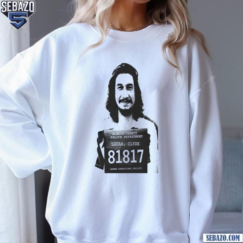 Clyde Logan Mugshot Logan Lucky Shirt sweatshirt
