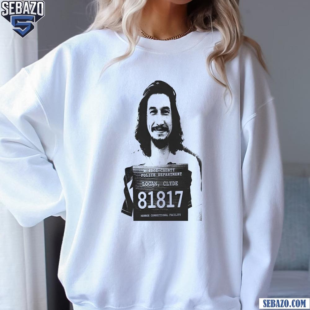 Clyde Logan Mugshot Logan Lucky Shirt