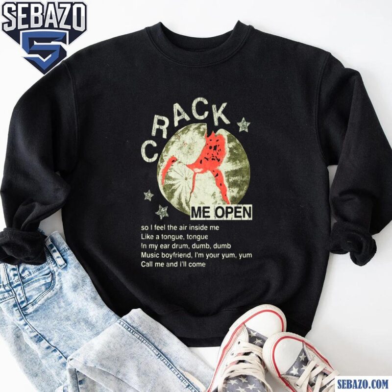 Crack Me Open Watermelon Dinner In America Shirt sweatshirt
