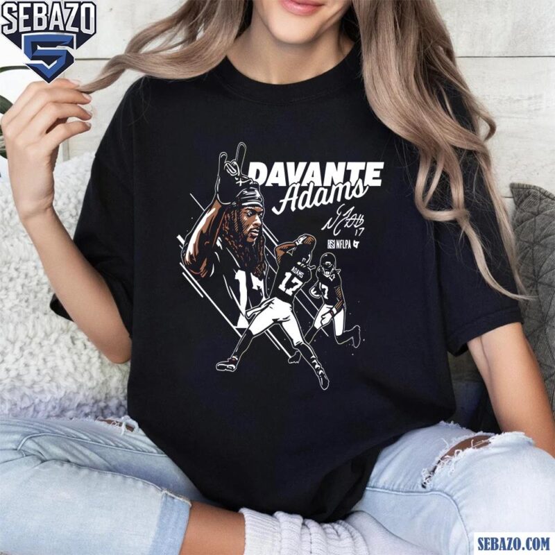 Davante Adams 17 Los Angeles Rams Signature Shirt t-shirt