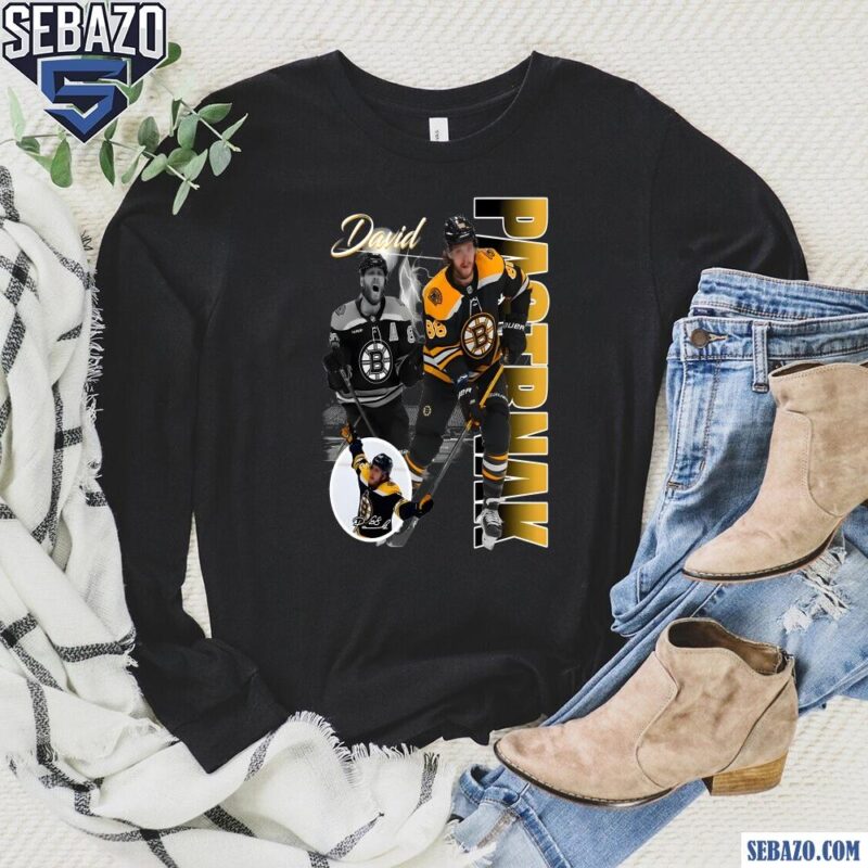 David Pastrnak Boston Bruins Nhl Players Shirt long sleeved