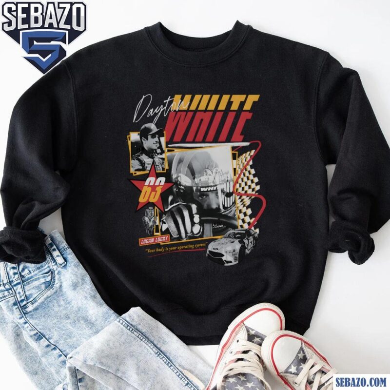 Dayton White 63 Logan Lucky Shirt sweatshirt