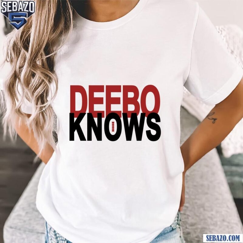 Deebo Knows Deebo Samuel Shirt t-shirt